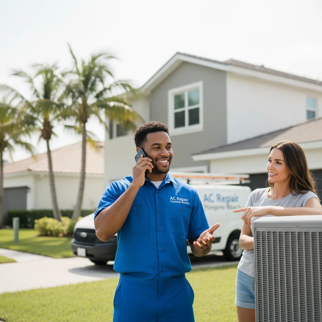 AC Repair Pompano Beach customer support in Tyrone